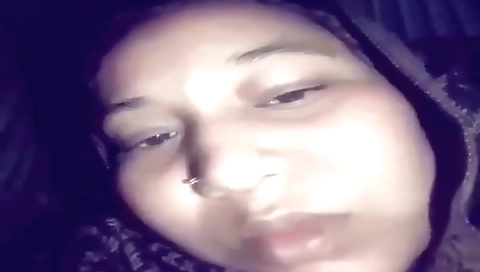 Busty brunette shows her body in her favorite pose