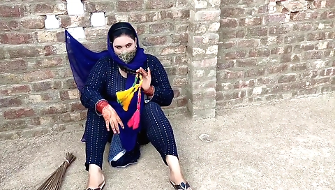 Indian teen in black suit is getting fucked by black dude