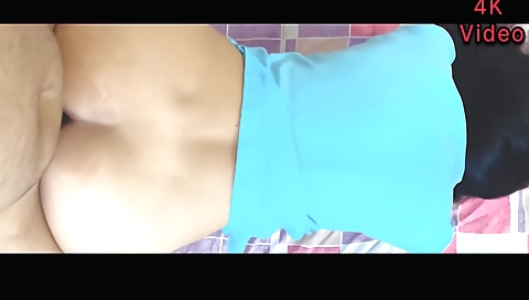 Amateur indian brunette with a natural body is fucked