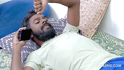 Indian babe with a big booty gets her face slammed