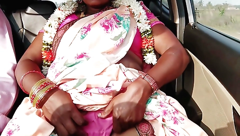 Thick bhabi enjoys riding a big rod on an indian bed