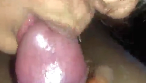 Indian amateur video with a lady in black dress and stockings