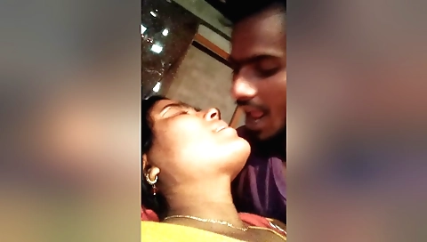 Indian brunette babe shows off her ass and body to her boyfriend