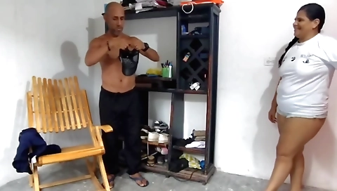 Chubby girl wants to get her tight little cunt banged