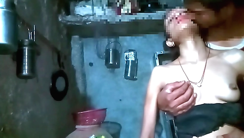 Busty brunette in her bedroom videos in a hot sex video