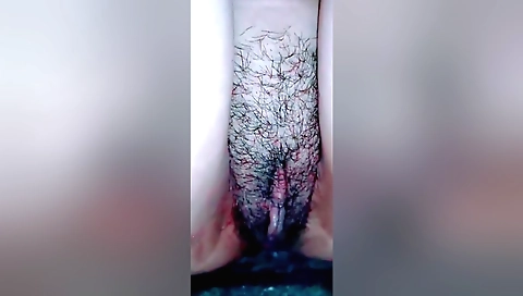 Amateur teen masturbates in the toilet in the film