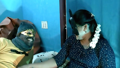 Indian 29-year-old teen with blonde hair is getting humped