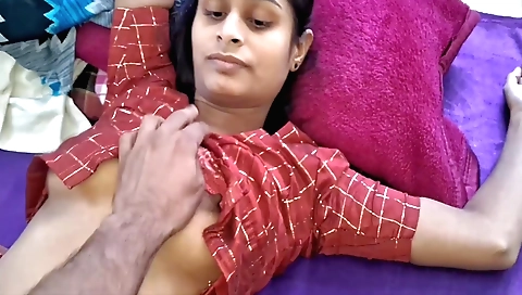 Indian teen is teasing some hard cock inside its anus