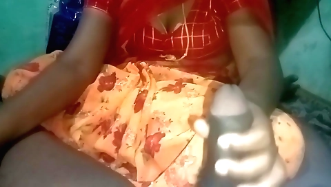 Indian woman with big boobs is pinned by a guy on webcam