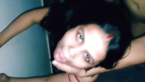 Hairy indian brunette 18+ fucks with her stepbrother