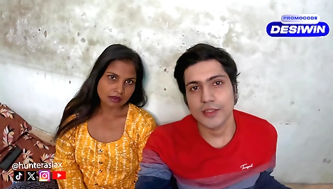 Indian girlfriend gets a piece of leather and she is licking