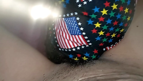 Indian hairy is playing with her hairy hairy on the table