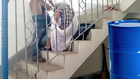 Indian student loves her teacher and they make love in the classroom