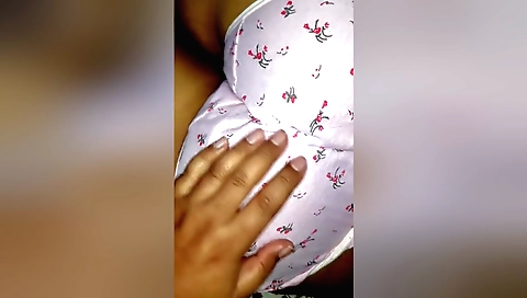 Indian chick in shorts and panty seduces in his car