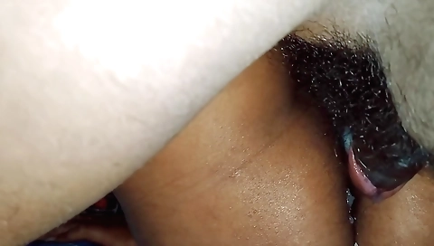 Hairy sex and full creampie of a sexy and sexy babe