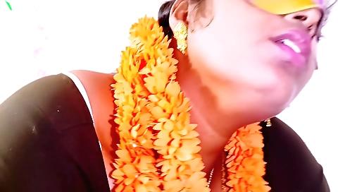 Indian stepmom fucks her son with her huge boobies