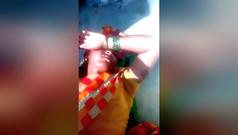 Indian wife fucks her lover outdoors in a hot sex scene