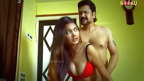 Indian step aunt caught in her house with her stepbrother