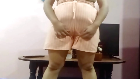 Busty brunette fingering and masturbating on webcam