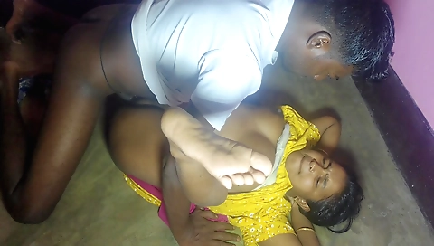 Indian slut with a hot ass sucking and riding a dick