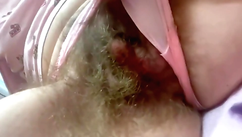 Indian hairy female with a hairy pussy in a solo vid