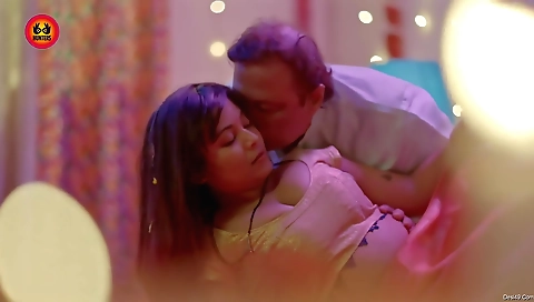 Brunette with nice big natural tits is horny and sexy