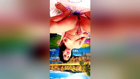 Indian brunette is getting creampied on the web cam