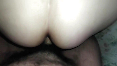 Indian milf with a fat ass gives me a blow job in my anal