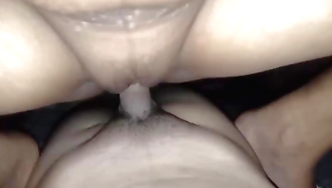 Indian amateur cunnilingus with shaved pussy on webcam