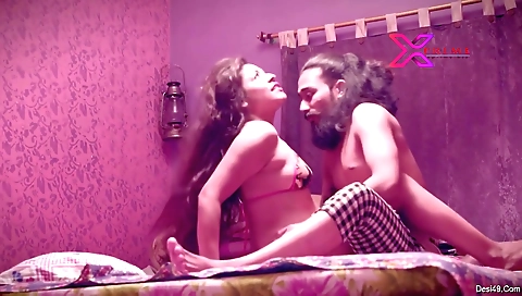 Brunette milf 18+ is making her pussy deep in her ass