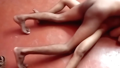 Indian girl is giving hot blowjob and sucking the man's dick