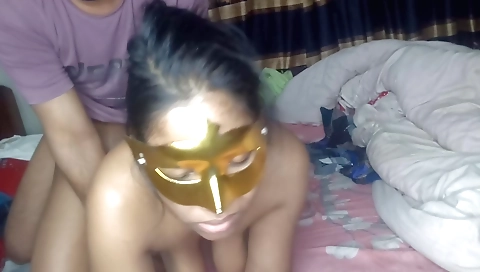 Indian step-sisters having sex in homemade porn video