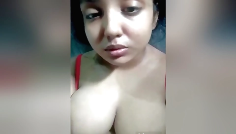 Hairy indian brunette shows off her body and pussy