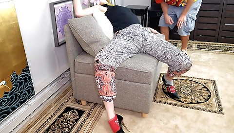 Indian hairy milf taking a shower and enjoys her new hair