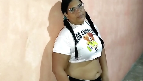 Amateur milf with a tattooed ass fucked by her husband