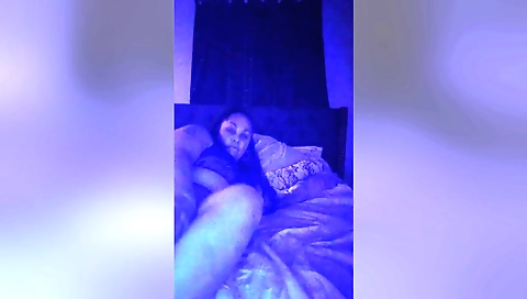 I'm masturbating and nicks up my ass while doing it on webcam