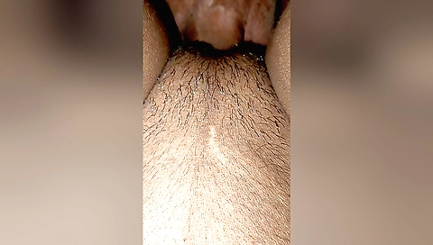 Indian bhabhi has a big hairy pussy and she gets fucked