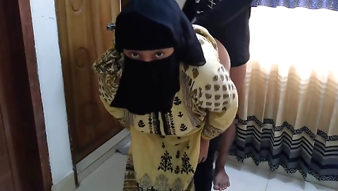 Indian girl with big boobs gets fucked by her father