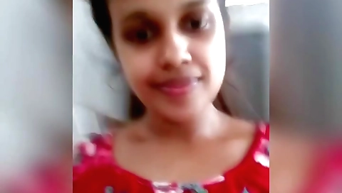 Busty brunette with big tits masturbating on webcam