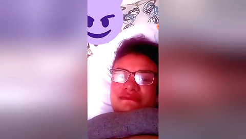 Horny mature babe playing with her huge ass in camera clip