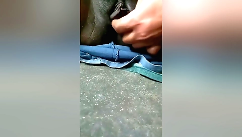 Sexy 18+ amateur fetish solo girl showing her hairy pussy