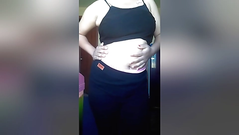 Drama - solo girl getting wet and moans when the girl fucks