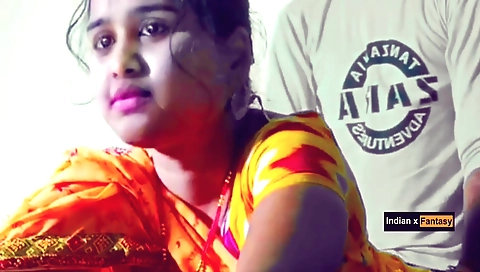 Indian brunette has a beautiful body on homemade video