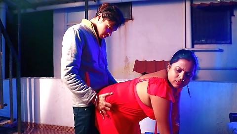 Chubby stepbrother with a big chudwati gets licked