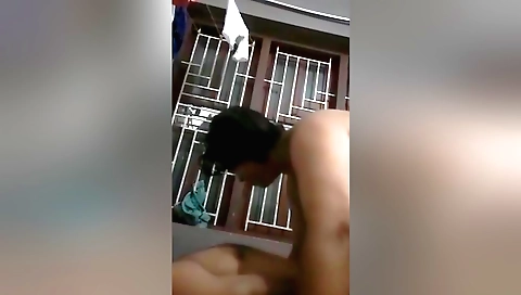 Indian wife in a webcam video shows her 22 year old husband