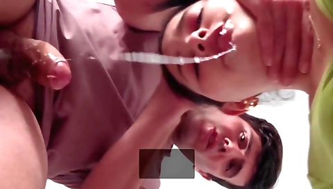 Indian hottie has facial after she fucks her boyfriend