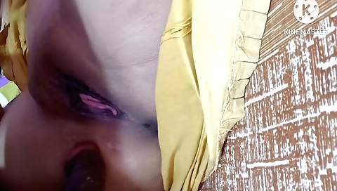 Indian housewife and her husband doing a wonderful sex video