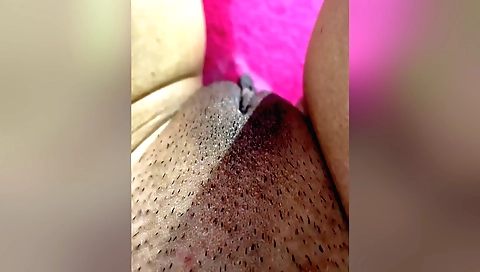 Solo amateur masturbation video with a girl with small tits