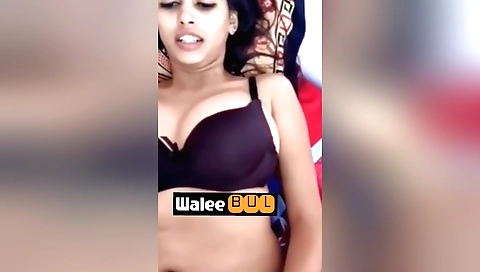 Indian brunette teen 18+ girl plays with her pussy and gets pounded