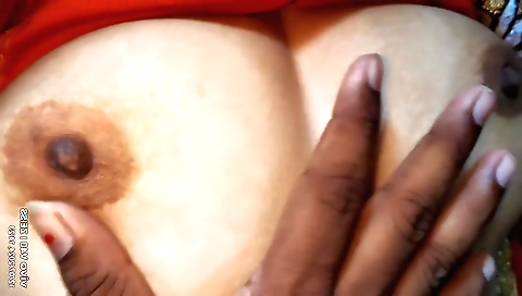 Girl fucks a college friend and Indian aunt in the bedroom